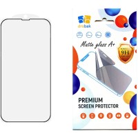 Стекло защитное Drobak Matte Glass A+ Apple iPhone 15 Pro (Black) (292950)