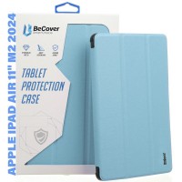 Чехол для планшета BeCover Tri Fold Hard TPU Apple iPad Air 11" M2/M3 (2024/2025) Light Blue (711403)