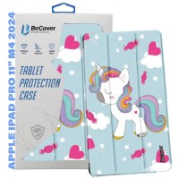 Чехол для планшета BeCover Smart Case Apple iPad Pro 11" M4 2024 Unicorn (711642)