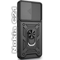 Чехол для мобильного телефона BeCover Military Nokia C21 Black (709994)