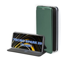 Чехол для мобильного телефона BeCover Exclusive Tecno Spark 20 (KJ5n) Dark Green (711242)