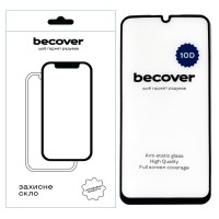 Стекло защитное BeCover Samsung Galaxy A24 4G SM-A245 10D Black (711350)