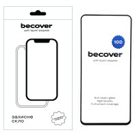 Стекло защитное BeCover Infinix Hot 40 Pro (X6837) 10D Black (711336)