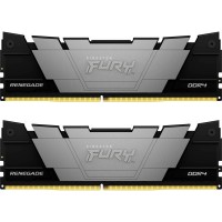 Модуль памяти для компьютера DDR4 16GB (2x8GB) 4266 MHz RenegadeBlack Kingston Fury (ex.HyperX) (KF442C19RB2K2/16)