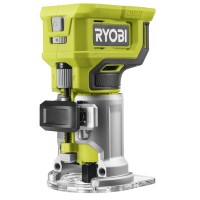 Фрезер Ryobi кромочный RTR18-0, ONE+ 18В, микрорегулировка, LED подсветка (без АКБ и ЗУ) (5133005654)