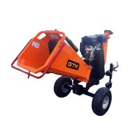 Садовый измельчитель GTM бензиновый P4206 15л.с., диам.веток до 15см, барабан с 2 ножами (P4206)