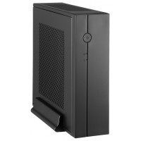 Корпус Chieftec Compact Black / IX-01B-OP / без БП / miniITX Slim Desktop / 1xHDD